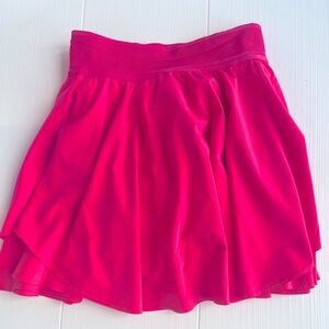Lululemon Size 0 hot pink skort